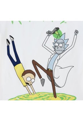 Camiseta Rick  & Morty Blanco