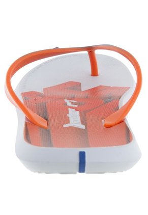 PlayeraRider Blanco-Azul-Naranja