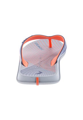 Playera Gris-Azul-Naranja Rider