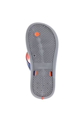 Playera Gris-Azul-Naranja Rider