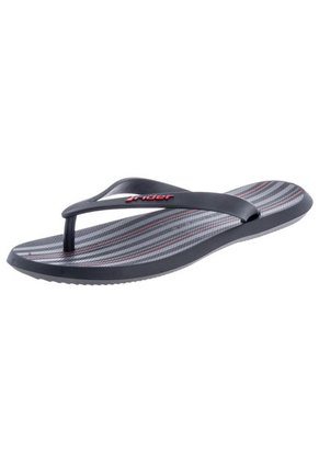 Playera Rider Negro-Gris-Rojo