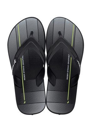 SANDALIAS NEGRO RIDER STRIKE GRAPHICS AD