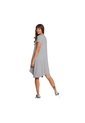 VESTIDO RIFLE MUJER 270B000 IN VE CT RT GRIS CLARO Talla S de RIFLE