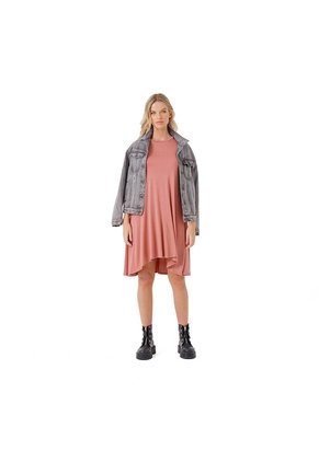 VESTIDO RIFLE MUJER 270B000 ROSA MEDIO Talla XL