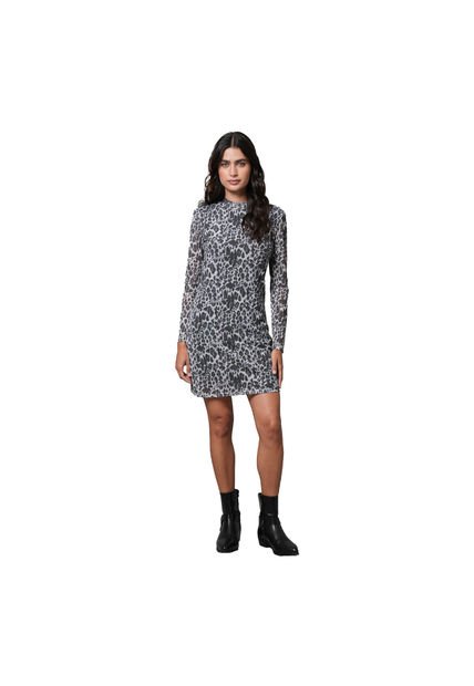 VESTIDO RIFLE MUJER 272G003 GRIS Talla M