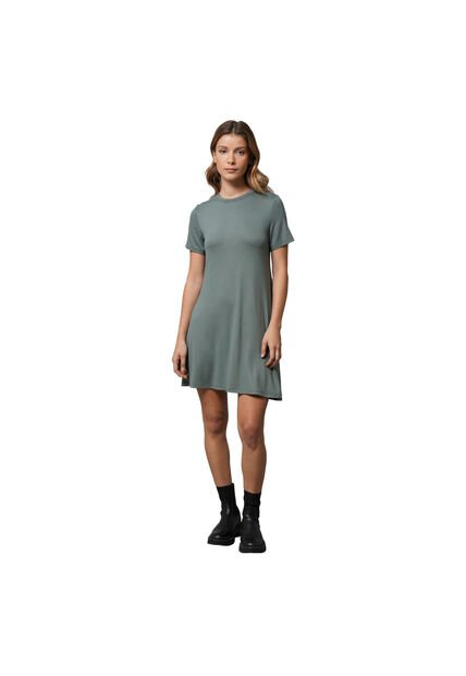 VESTIDO RIFLE MUJER 270G000 VERDE OSCURO Talla S