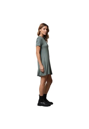 VESTIDO RIFLE MUJER 270G000 VERDE OSCURO Talla S