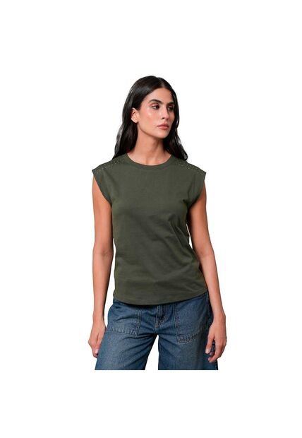 CAMISETA RIFLE MUJER 209G031 Talla L