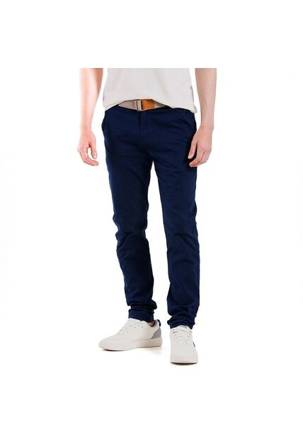 PANTALON RIFLE HOMBRE 163E003 AZUL Talla 38