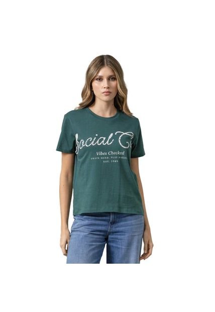 CAMISETA RIFLE MUJER 201G005 Talla M