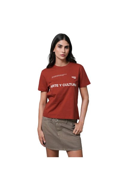 CAMISETA RIFLE MUJER 203G010 Talla S
