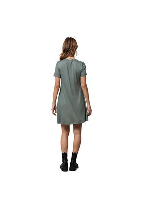 VESTIDO RIFLE MUJER 270G000 VERDE OSCURO Talla L