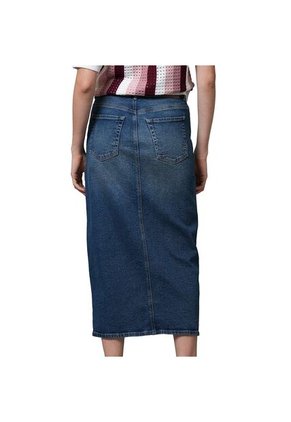FALDA RIFLE MUJER 241H002 AZUL MEDIO Talla 14