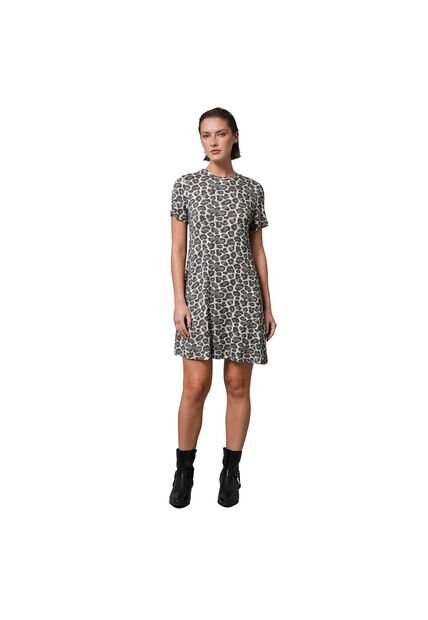 VESTIDO RIFLE MUJER 279G005 GRIS Talla M
