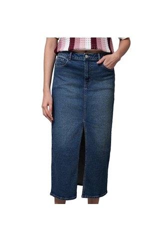 FALDA RIFLE MUJER 241H002 AZUL MEDIO Talla 8 RIFLE