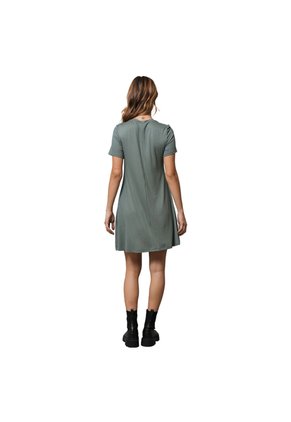 VESTIDO RIFLE MUJER 270G000 VERDE OSCURO Talla L
