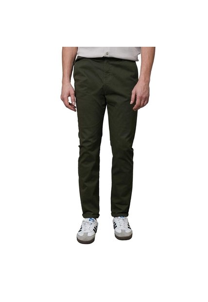 PANTALON RIFLE HOMBRE 160G003 VERDE PINO Talla 28
