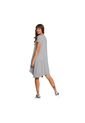 VESTIDO RIFLE MUJER 270B000 IN VE CT RT GRIS CLARO Talla XS de RIFLE