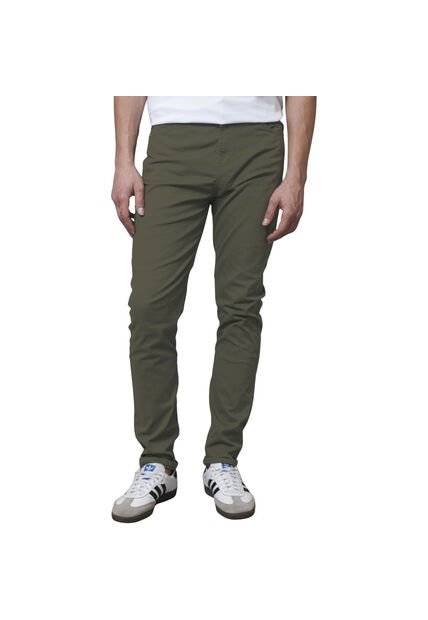 PANTALON RIFLE HOMBRE 160G050 VERDE Talla 30