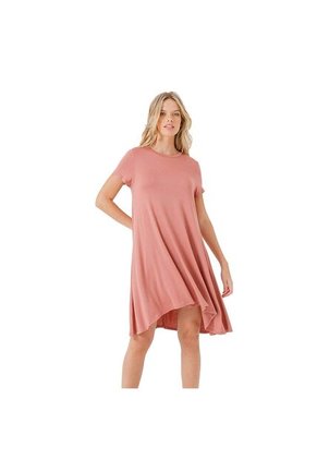 VESTIDO RIFLE MUJER 270B000 ROSA MEDIO Talla S