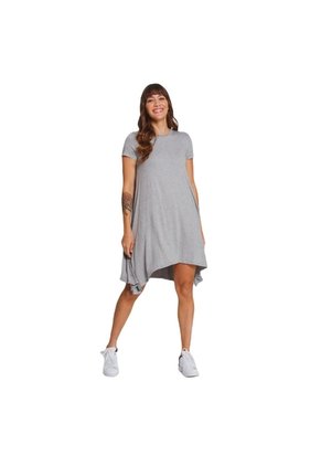 VESTIDO RIFLE MUJER 270B000 IN VE CT RT GRIS CLARO Talla M