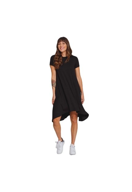 VESTIDO RIFLE MUJER 270B000 IN VE CT RT NEGRO OSCURO Talla S