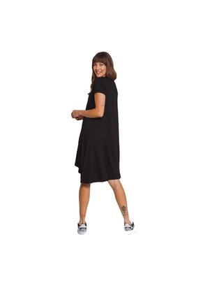 VESTIDO RIFLE MUJER 270B000 IN VE CT RT NEGRO OSCURO Talla S