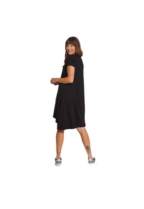 VESTIDO RIFLE MUJER 270B000 IN VE CT RT NEGRO OSCURO Talla XL