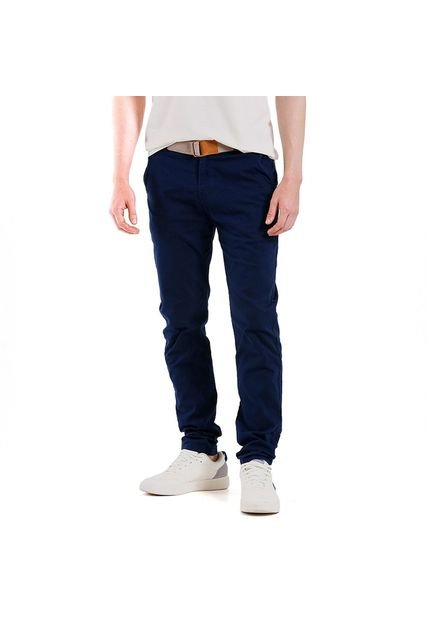 PANTALON RIFLE HOMBRE 163E003 AZUL Talla 32