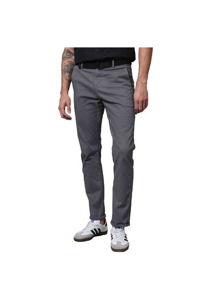 PANTALON RIFLE HOMBRE 160G003 GRIS OSCURO Talla 34