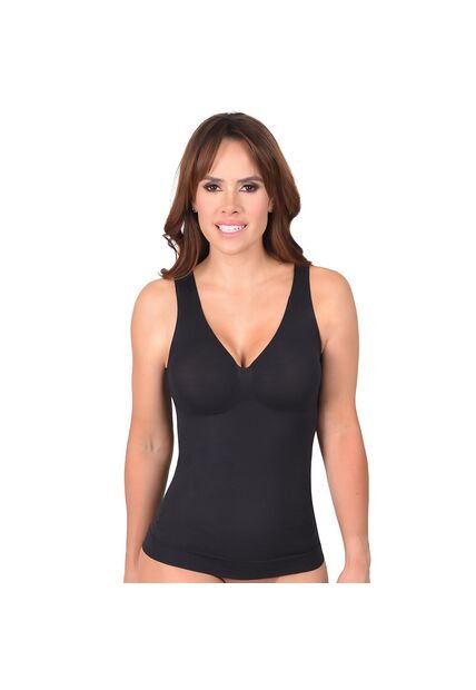 Blusa Control Mujer Sisa Cuello Corazón Slim Casual Ritchi