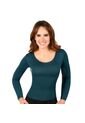 Blusa Control Manga 3/4 Cuello Redondo Ritchi Mujer de Ritchi