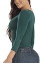 Blusa Control Manga 3/4 Cuello Redondo Ritchi Mujer de Ritchi