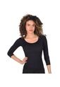 Blusa Control Manga 3/4 Cuello Redondo Ritchi Mujer de Ritchi