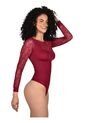 Body Faja Control Mujer Ritchi Manga LargaEscote En Blonda de Ritchi