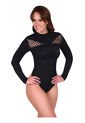 Body Faja Manga Larga Diseño Malla Ritchi de Ritchi