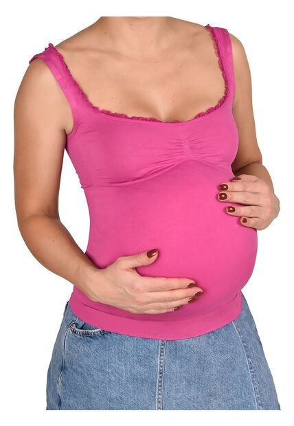 Camiseta Materna Ritchi Cómoda, Elástica Perfecta Para Todo El Embarazo