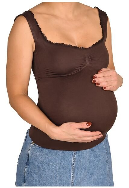 Camiseta Materna Ritchi Cómoda, Elástica Perfecta Para Todo El Embarazo