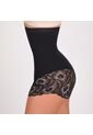 Panty Faja Control Tipo Boxer Ritchi Talle Alto Con Encaje Elástico Siliconado de Ritchi