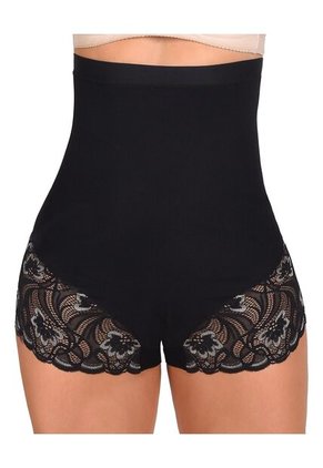 Panty Faja Control Tipo Boxer Ritchi Talle Alto Con Encaje Elástico Siliconado