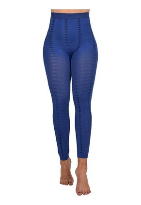 Leggins Ritchi Ajuste Perfecto Con Transparencia Media Diseño En Rombos