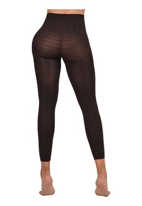 Leggins Ritchi Ajuste Perfecto Con Transparencia Media Diseño En Rombos