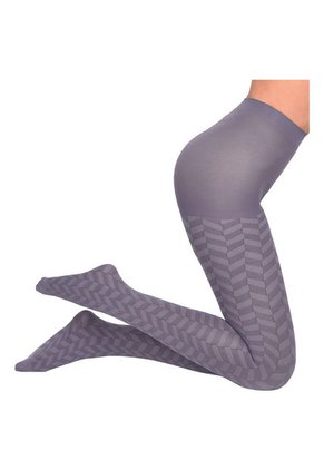 PANTY MEDIA OPACA SOFT TOUCH CON DISEÑO RITCHI