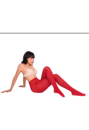 PANTY MEDIA OPACA SOFT TOUCH CON DISEÑO RITCHI