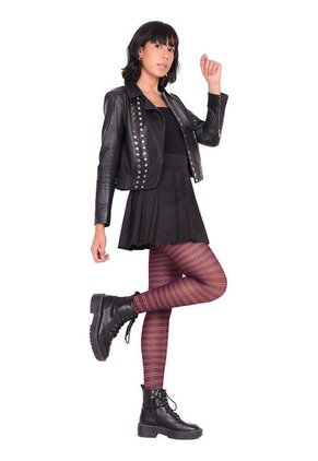 MEDIA VELADA CON DISEÑO LINEAL RITCHI