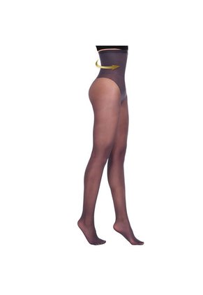 Media Velada Control Abdomen Con Banda Siliconada Ritchi