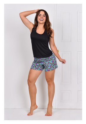 Pijama Short Con Blusa Manga Sisa Ritchi