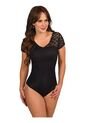Body Black Romance Ritchi Con Encaje En Hombros Moldea Abdomen Espalda de Ritchi