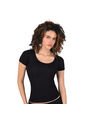 Blusa Control Manga Corta Con Escote Redondo Ritchi de Ritchi