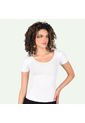 Blusa Control Manga Corta Con Escote Redondo Ritchi de Ritchi